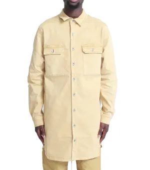 Rick Owens DRKSHDW Jumbo Outershirt Mustard