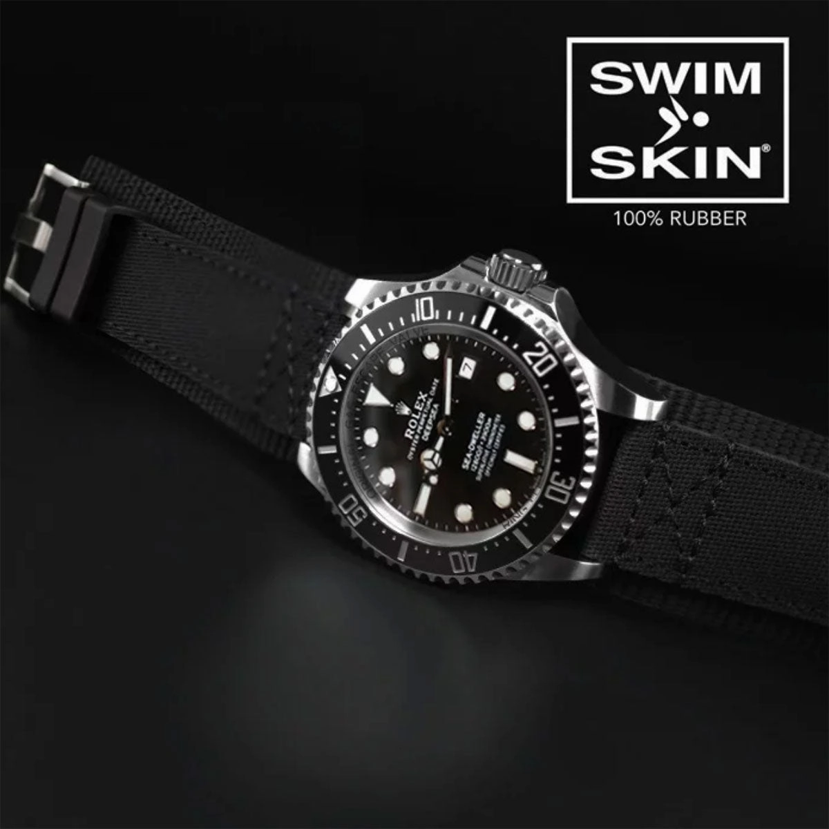Rolex - Rubber B bracelet for Deepsea - Rubber Cuff Series