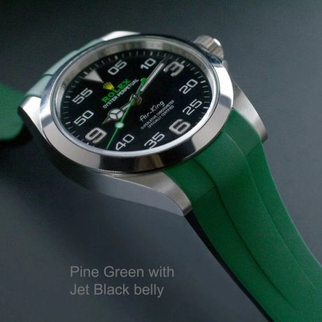 Rolex - Rubber B strap for Air-King 40mm 126900 - Swimskin??