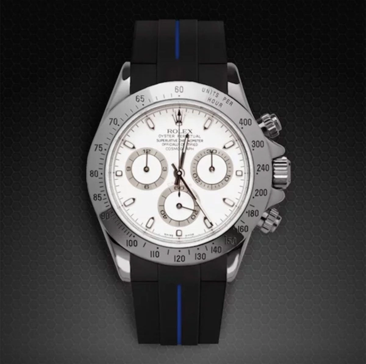 Rolex - Rubber B strap for Daytona Oyster Bracelet - Tang Buckle Series