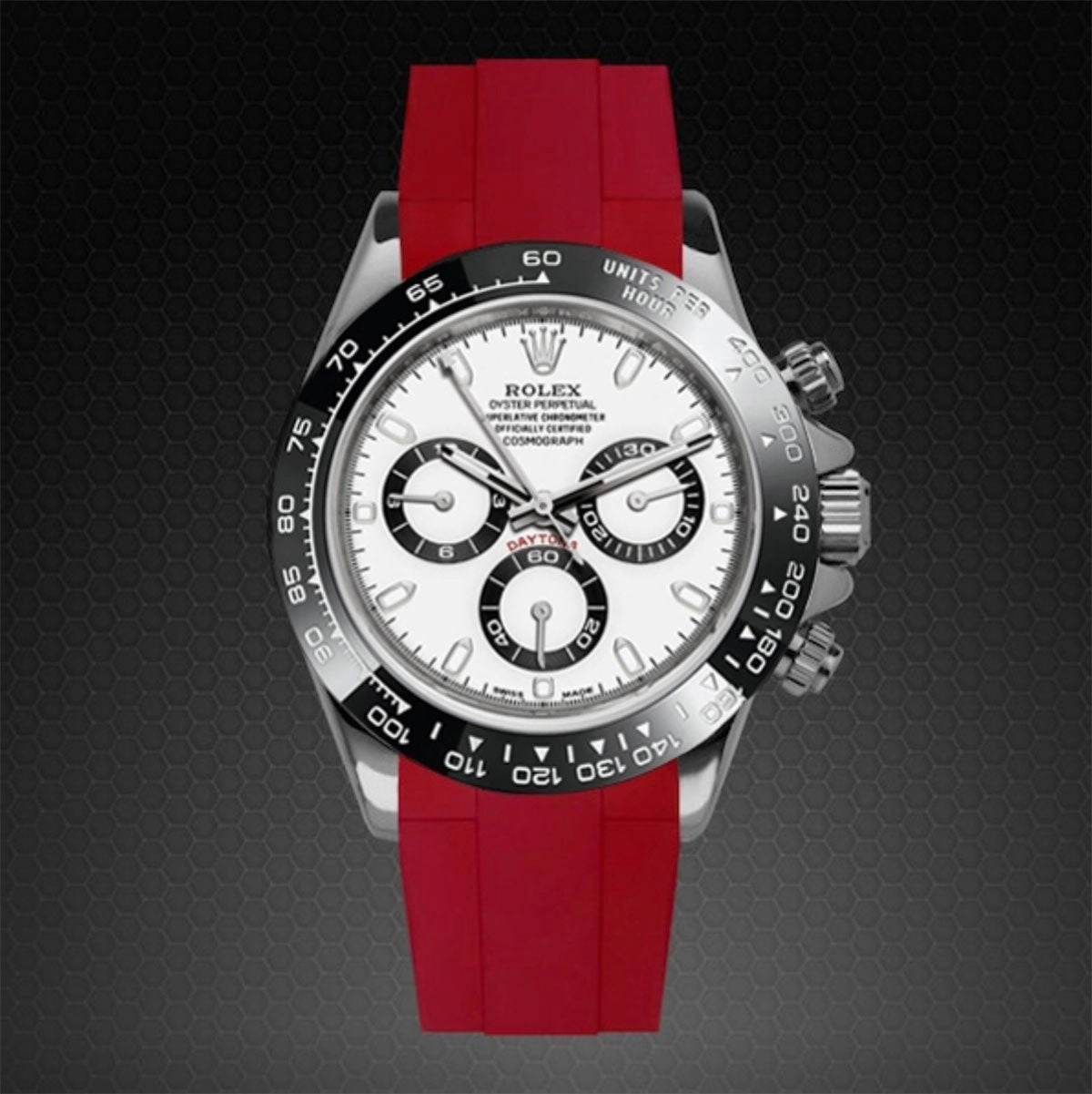 Rolex - Rubber B strap for Daytona Oyster Bracelet Ceramic Bezel - Classic Series
