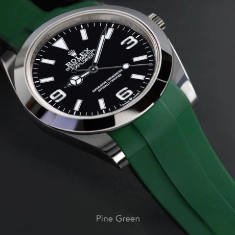 Rolex - Rubber B strap for Explorer 224270 - Tang Buckle Series