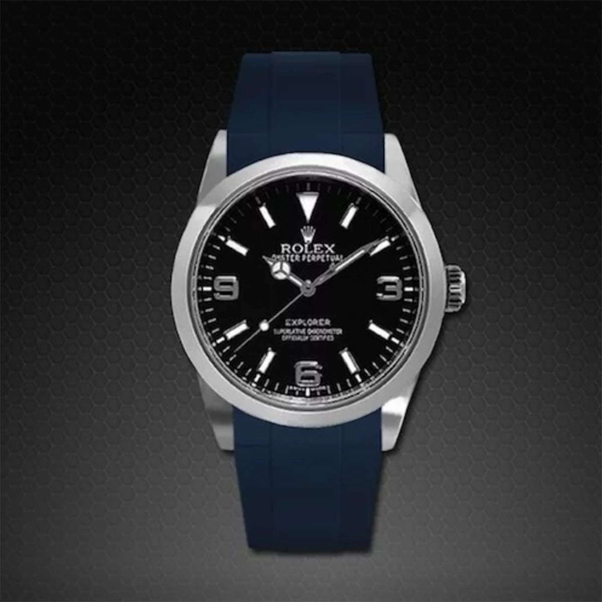 Rolex - Rubber B strap for Explorer I 39mm - Classic Series