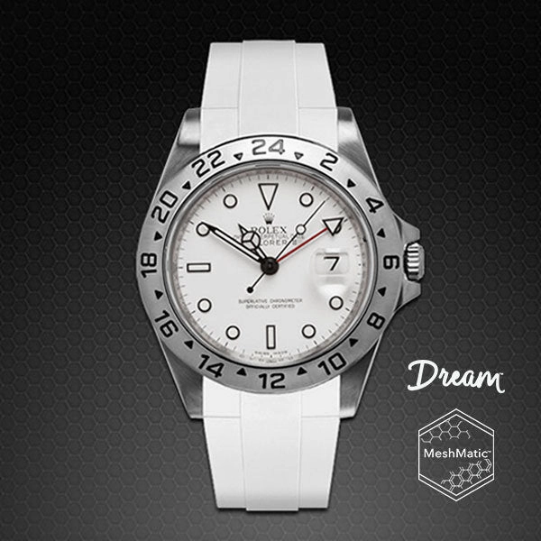 Rolex - Rubber B strap for Explorer II 40mm - The Dream Strap