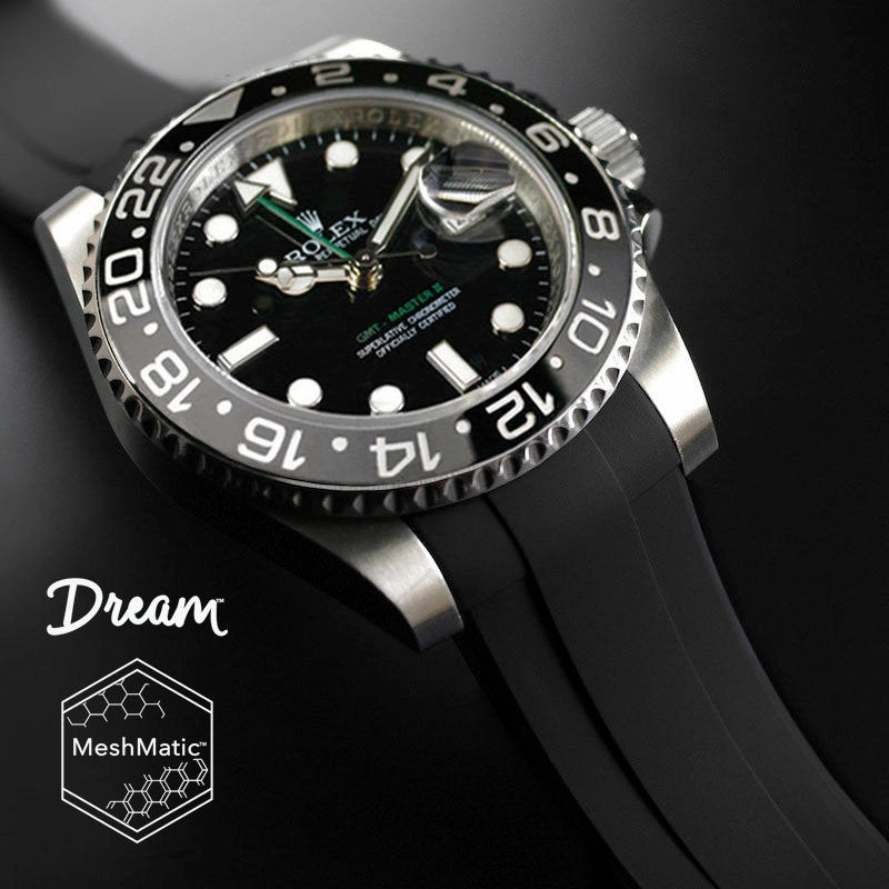 Rolex - Rubber B strap for GMT Master II CERAMIC - The Dream Strap