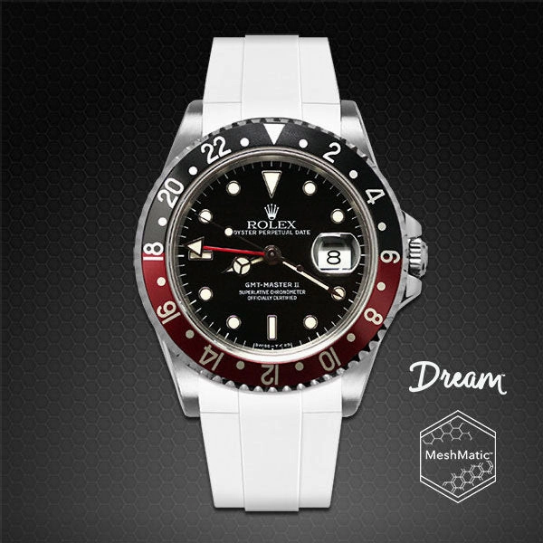 Rolex - Rubber B strap for GMT Master II Non-Ceramic - The Dream Strap