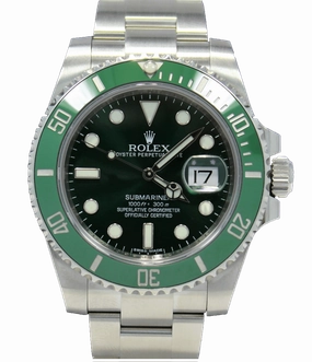 Rolex Oyster Perpetual Submariner 116610LV HULK UNWORN