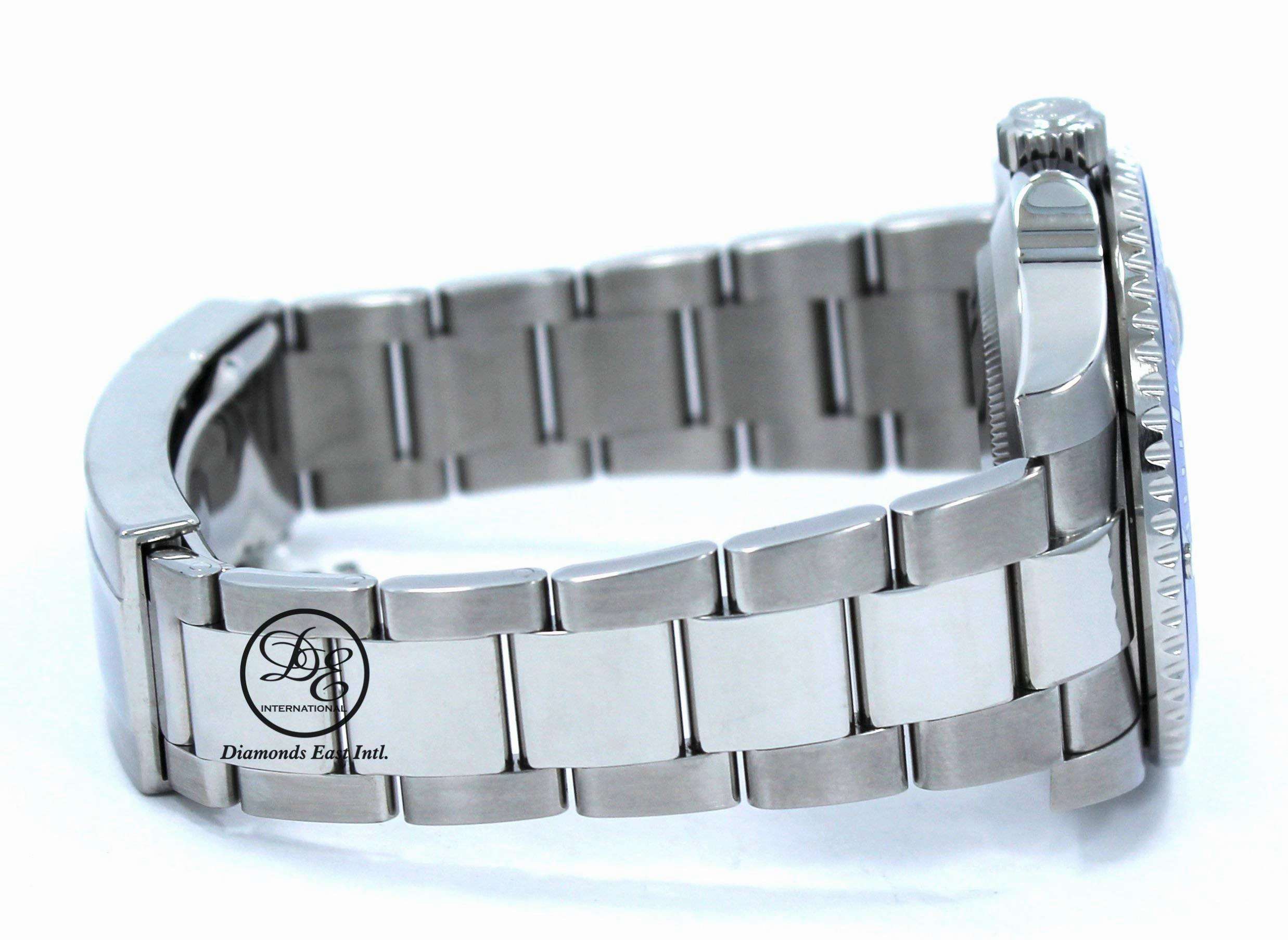 Rolex Oyster Perpetual Submariner Date 116610 LN Blue Diamond Dial Ceramic Bezel BOX/PAPERS