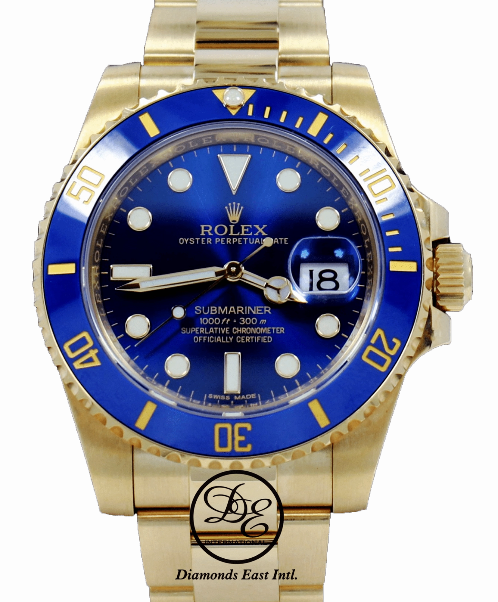 Rolex Oyster Perpetual Submariner Date 116618LB BOX/PAPERS