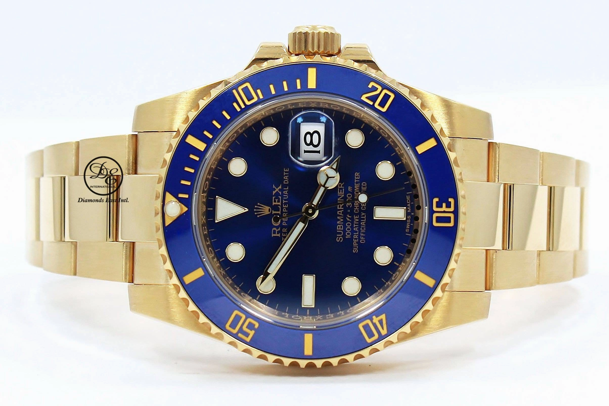 Rolex Oyster Perpetual Submariner Date 116618LB BOX/PAPERS
