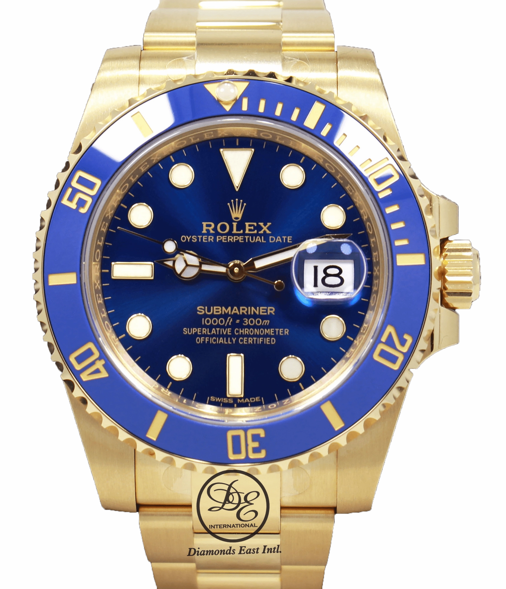 Rolex Oyster Perpetual Submariner Date 116618LB UNWORN