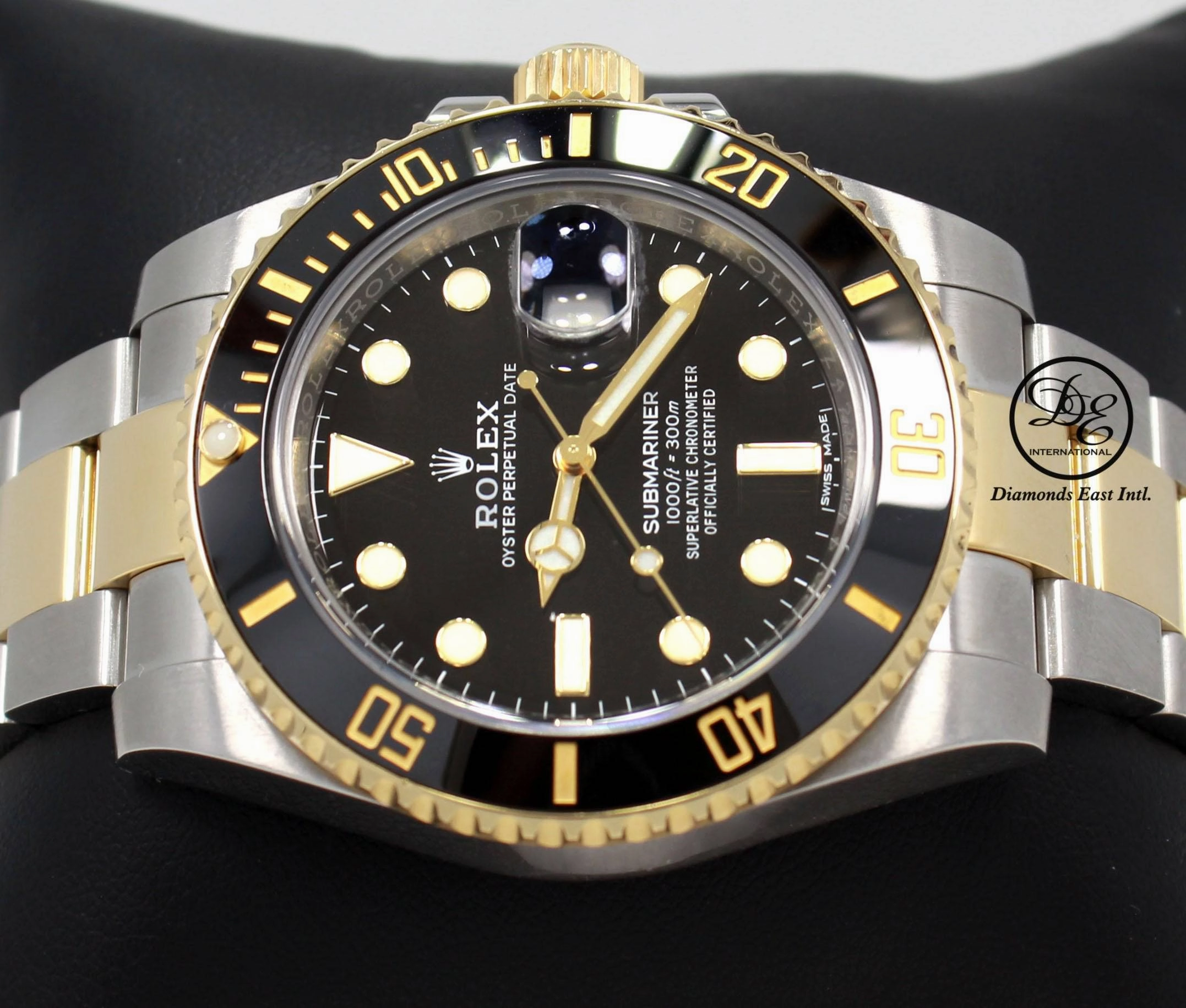 Rolex Oyster Perpetual Submariner Date 18k yellow gold / steel  116613LN BOX/PAPERS