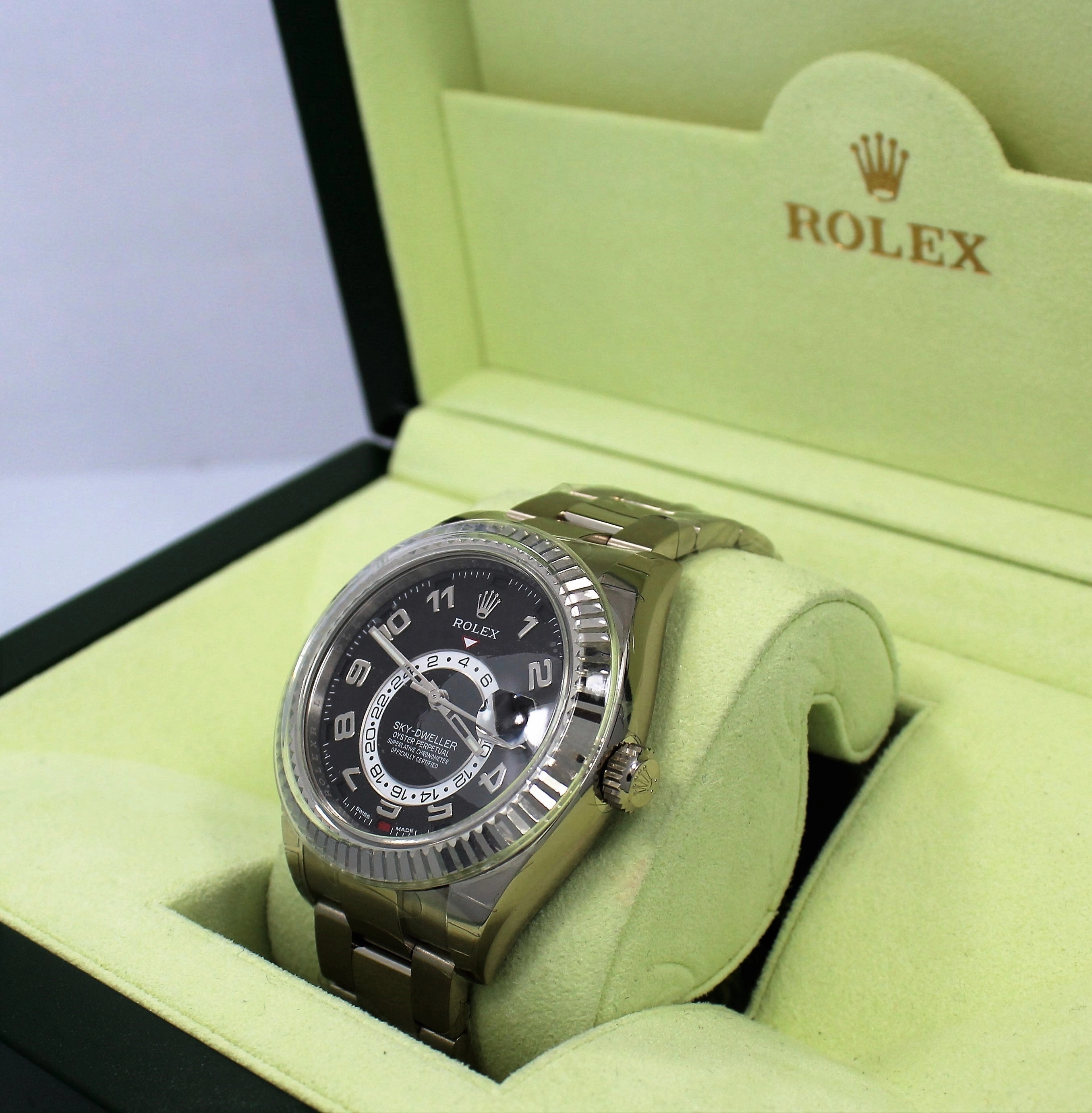 Rolex Sky-Dweller 18K White Gold 326939 UNWORN