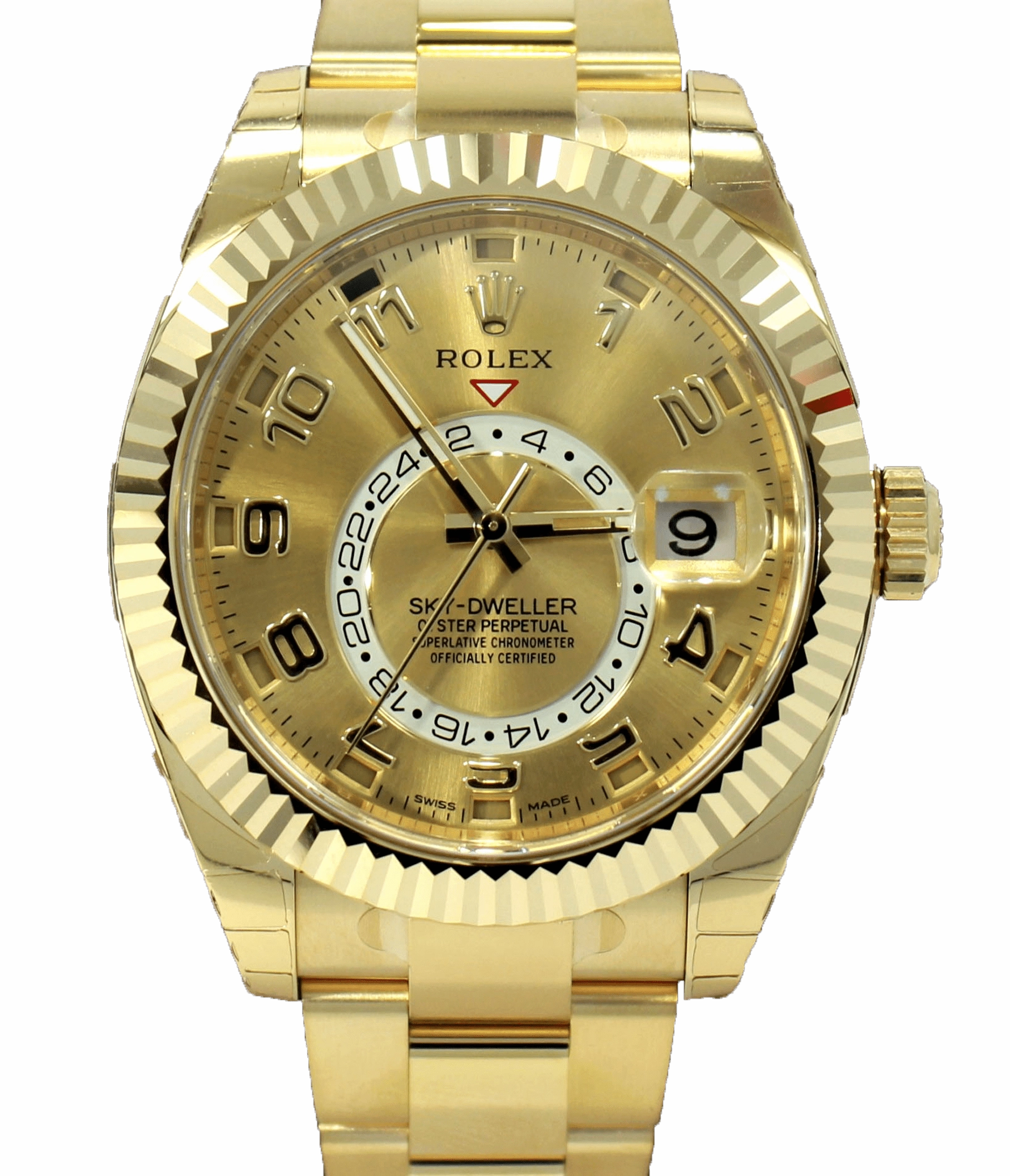 Rolex Sky-Dweller 18K Yellow Gold 326938 GLDARO UNWORN