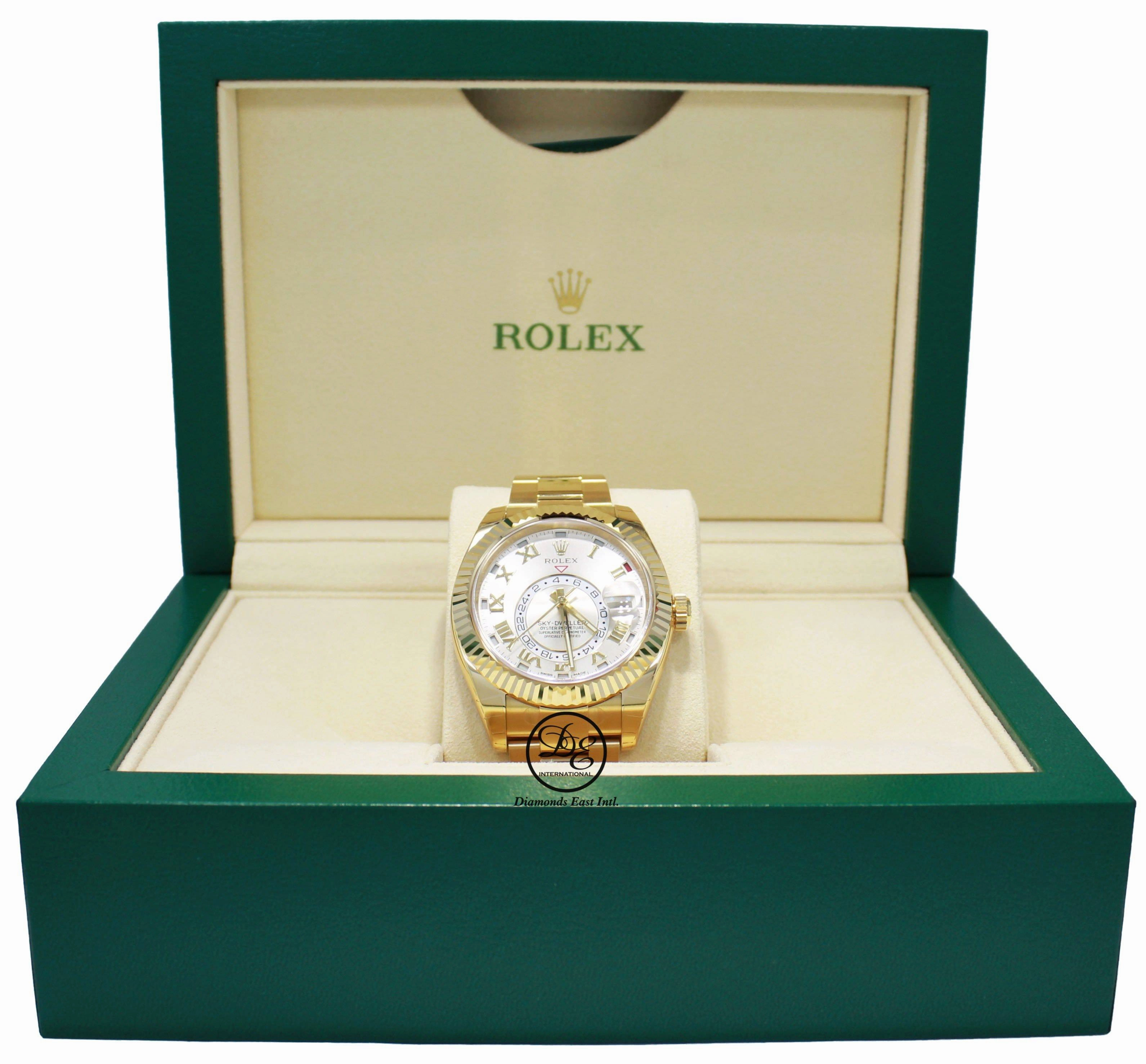 Rolex Sky-Dweller 18k Yellow Gold 326938 UNWORN