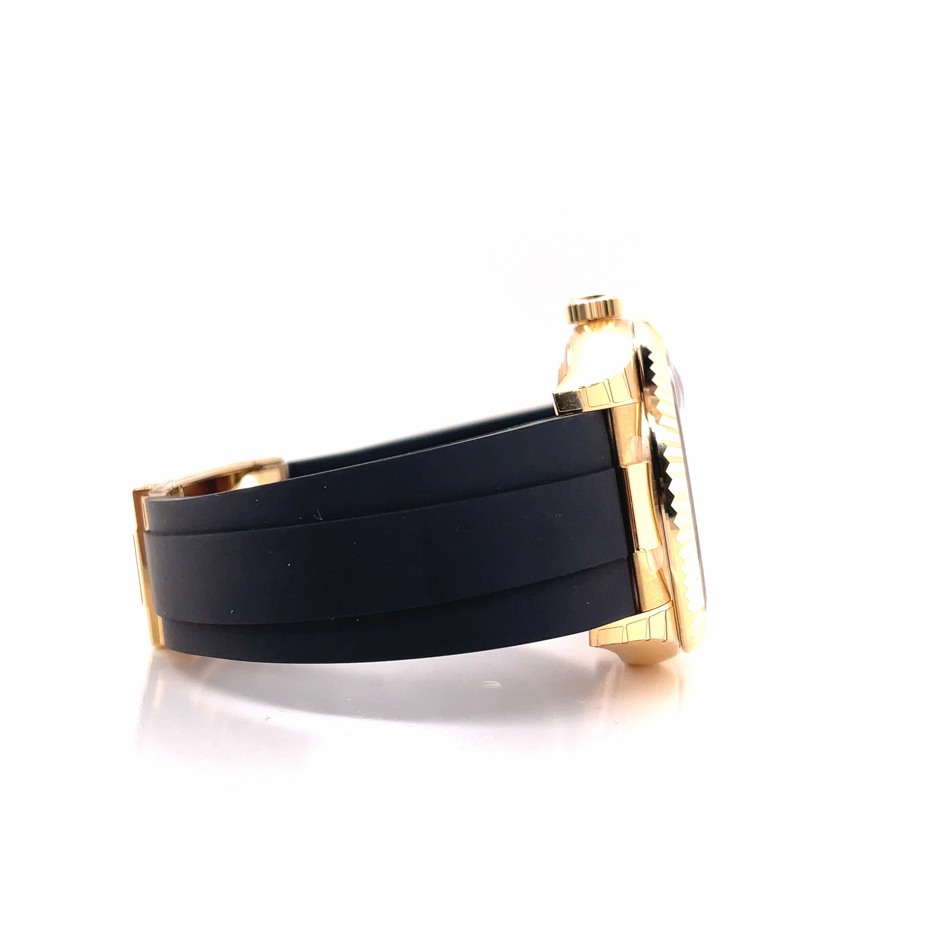 Rolex Sky-Dweller 326238 Yellow Gold Black Dial Oyster Flex Box and Papers Unworn