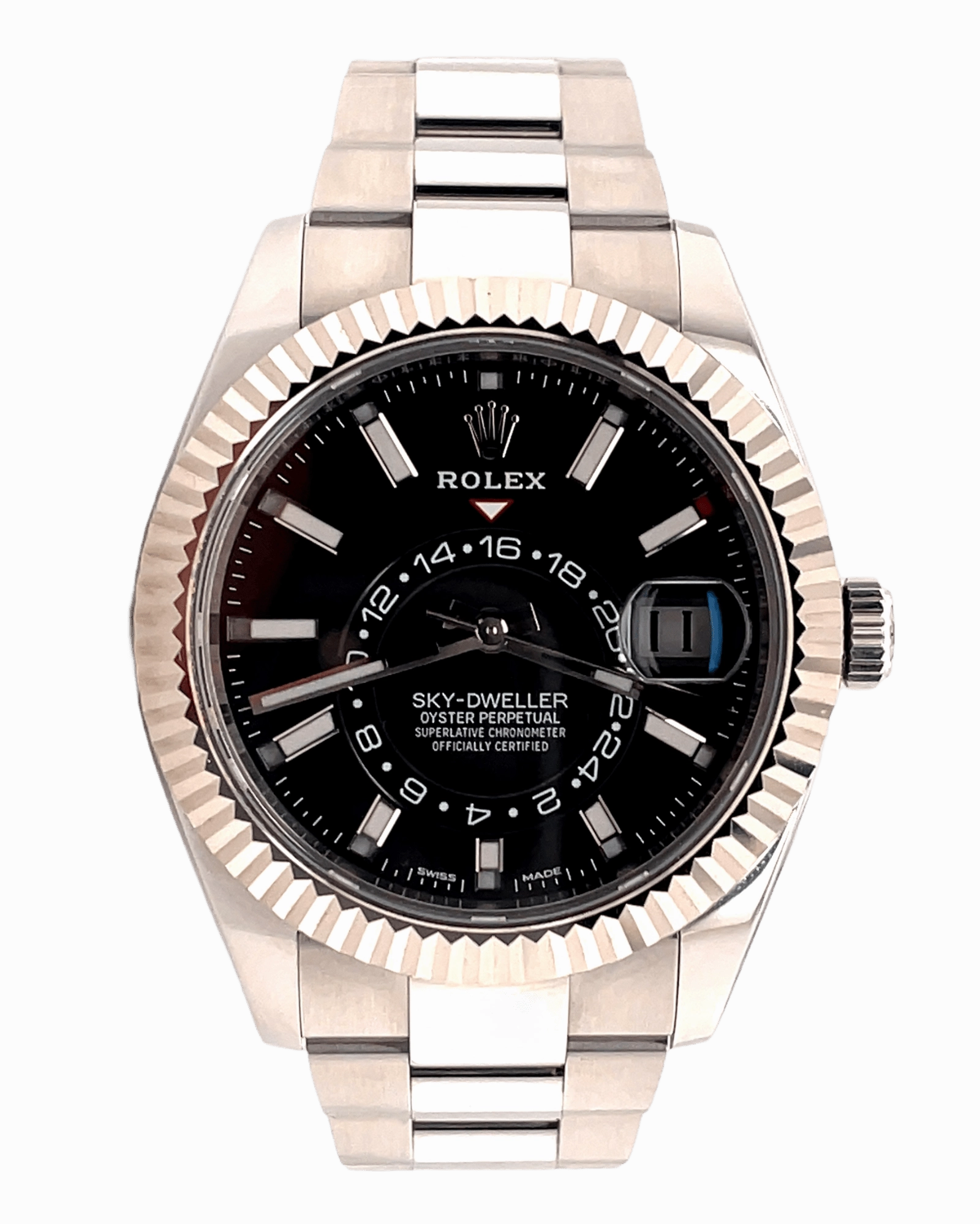 Rolex Sky-Dweller 326934 Black Dial Box and Papers PreOwned