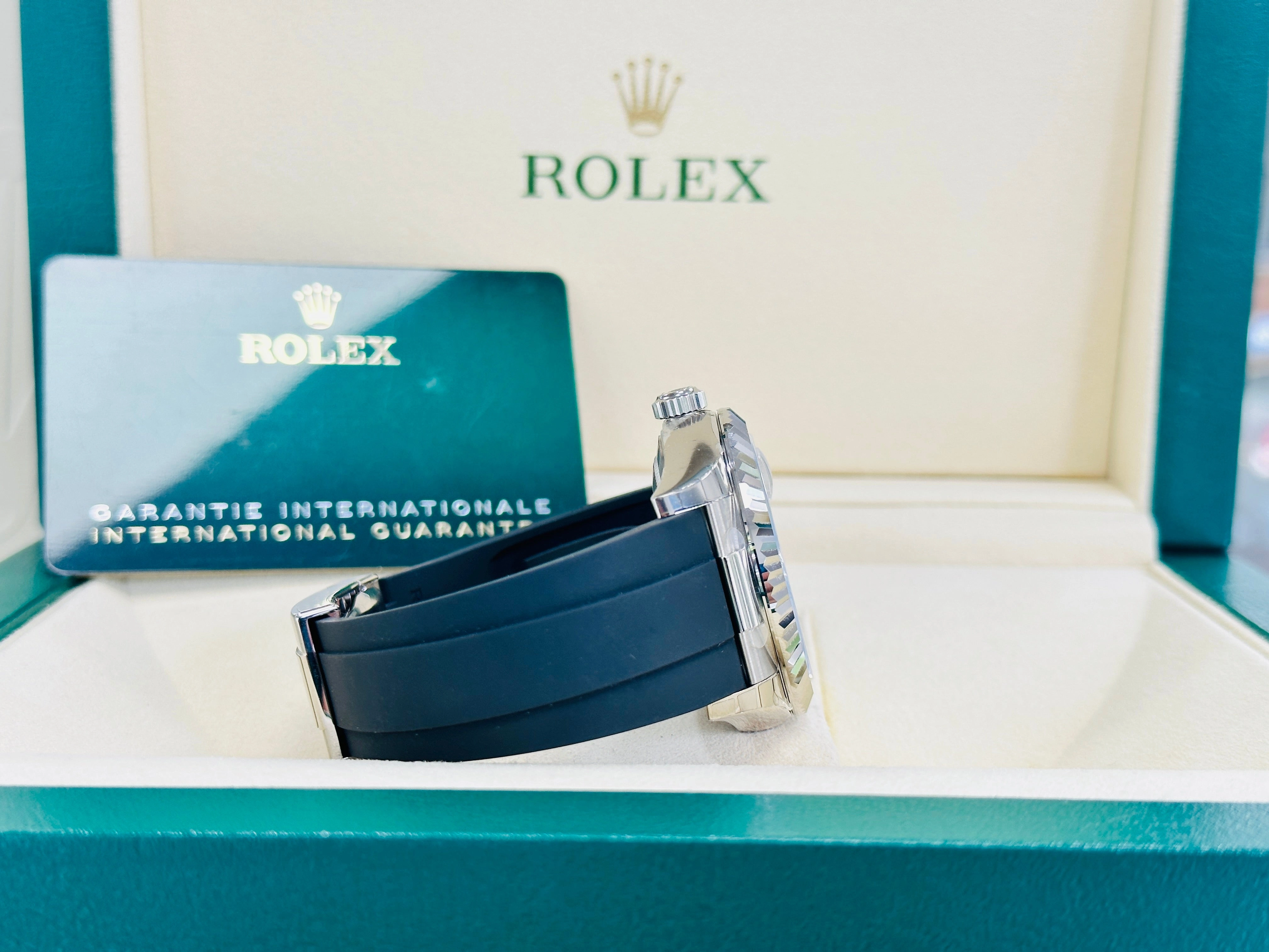 Rolex Sky-Dweller 336239 Oyster Flex 18K White Gold Box and Papers UNWORN