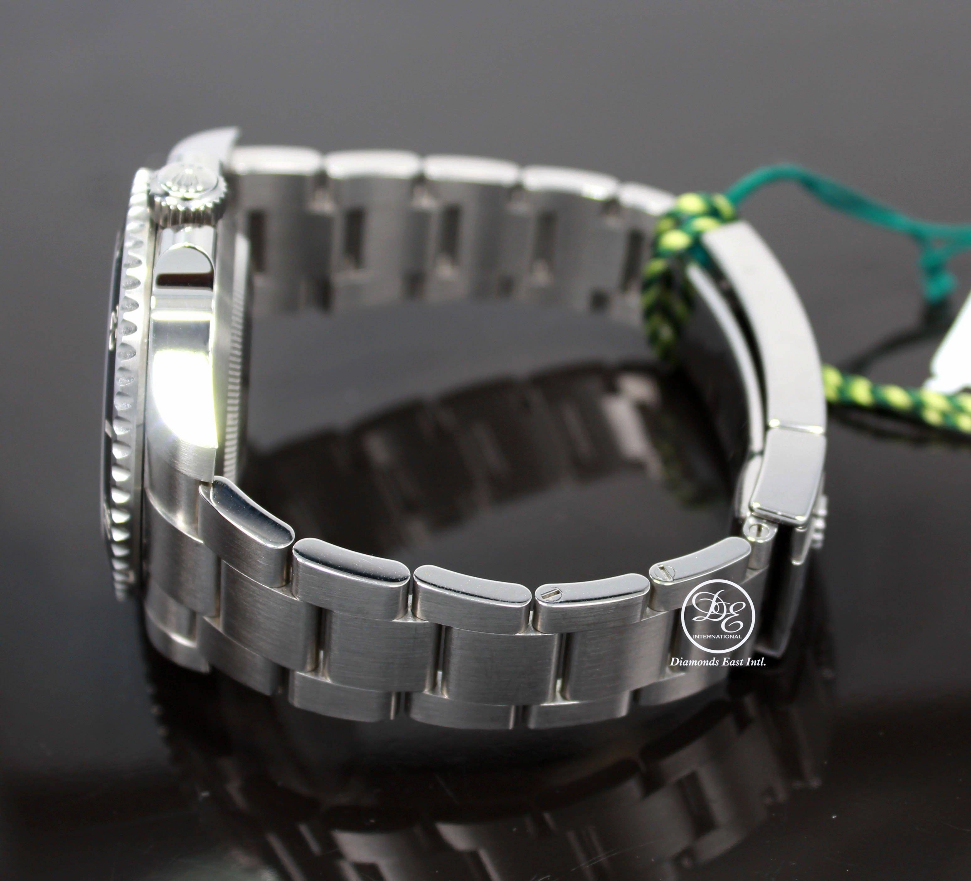 Rolex Submariner 114060 Steel Oyster Black Ceramic Bezel Watch BOX/PAPERS