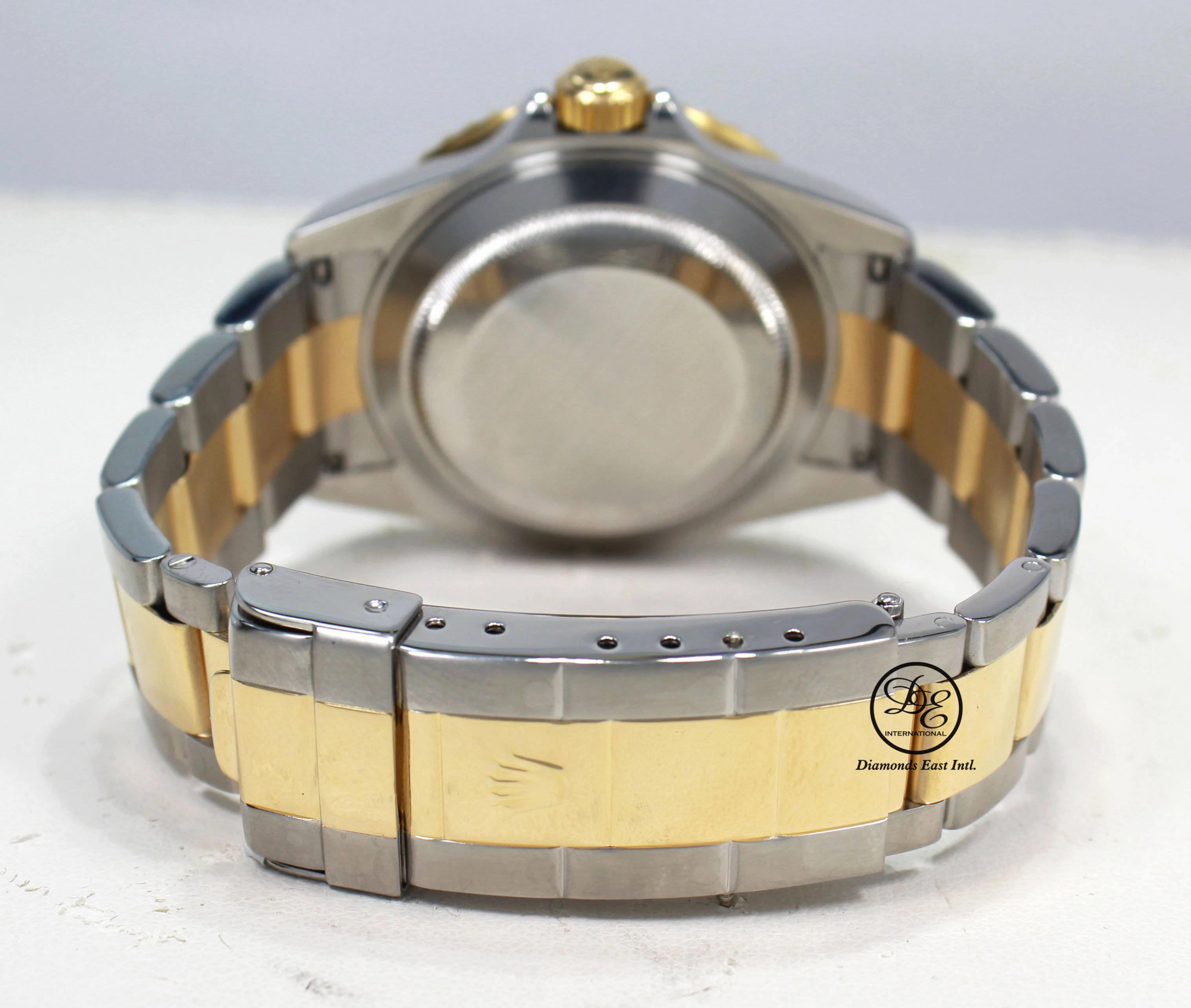 Rolex Submariner 16613 18k Yellow Gold/SS FACTORY SERTI Sapphires/Diamonds BOX/PAPERS