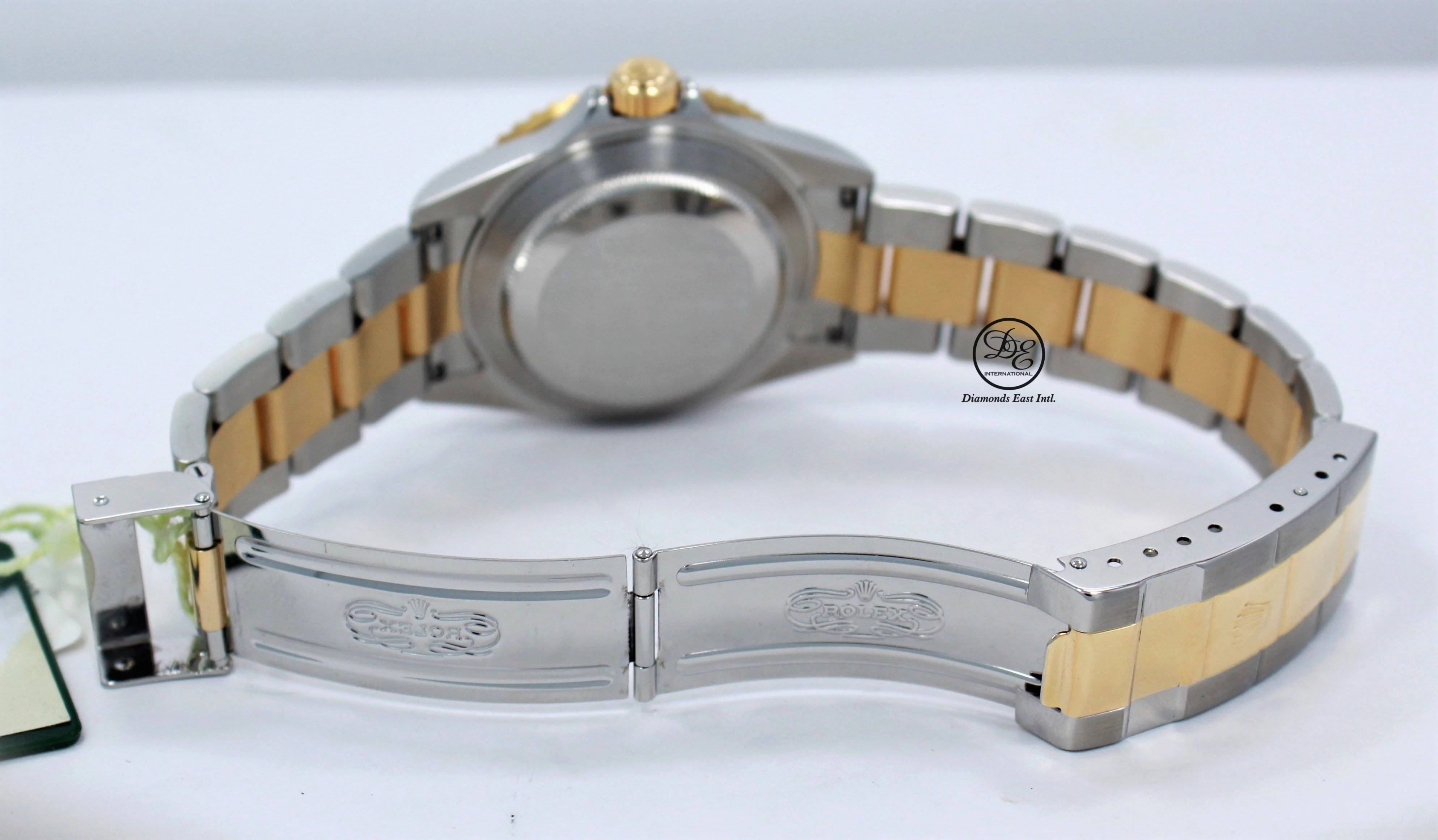 ROLEX Submariner 16613LN 18K Yellow Gold /Steel Black Bezel BOX/PAPER