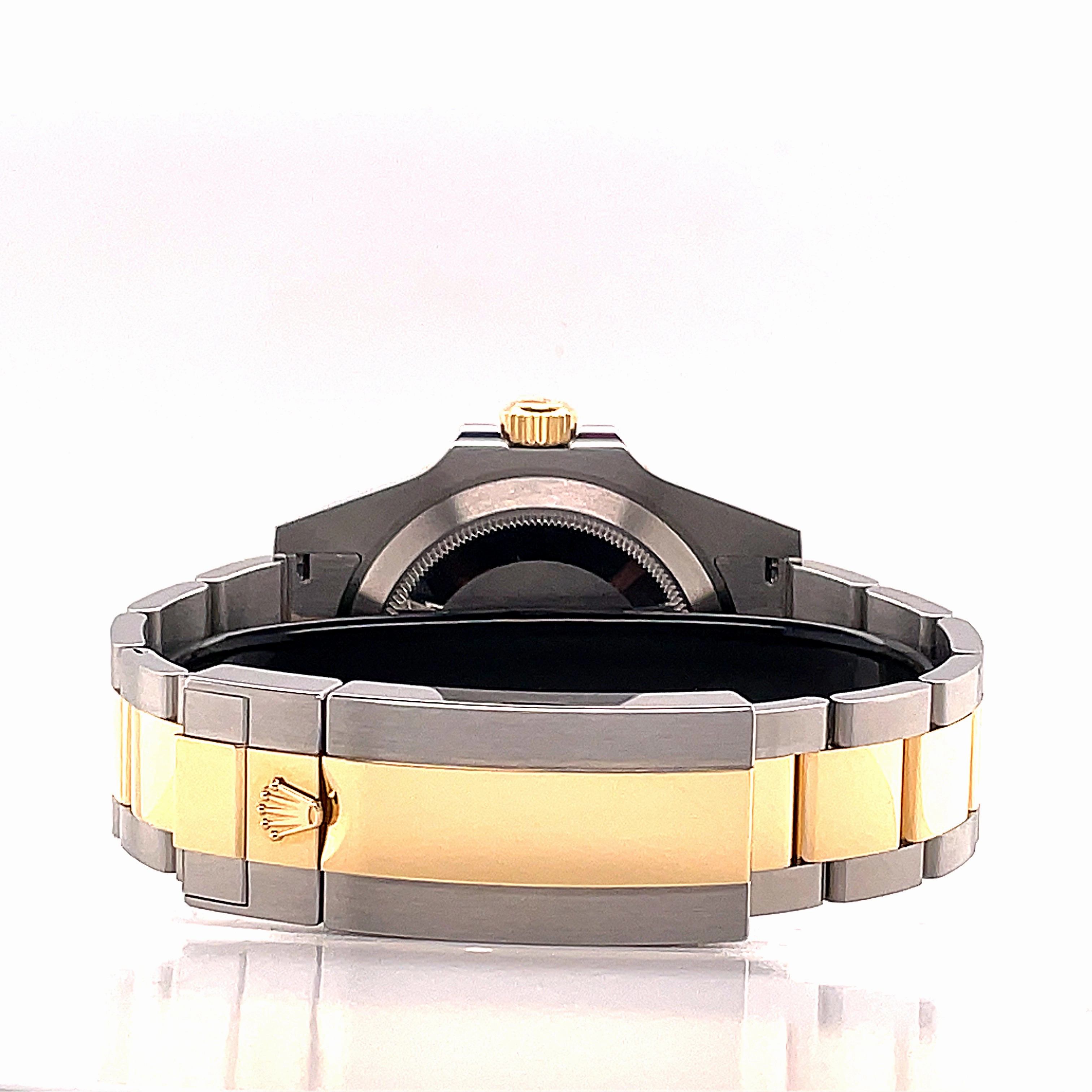 Rolex Submariner 41mm Yellow Gold Steel Black Dial 126613LN Box and Papers UNWORN