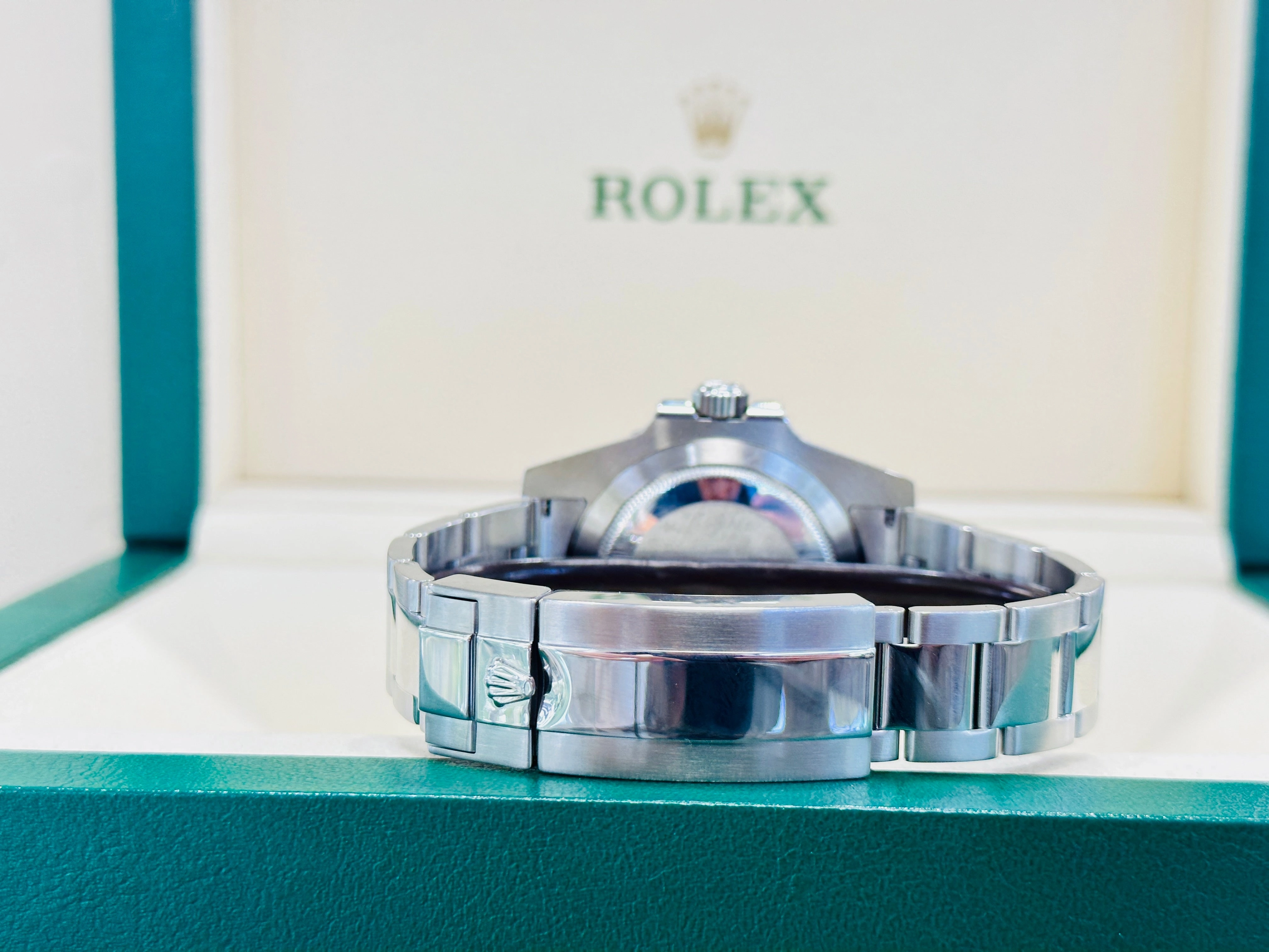 Rolex Submariner Date 116610LN Custom Blue Bezel Insert PreOwned
