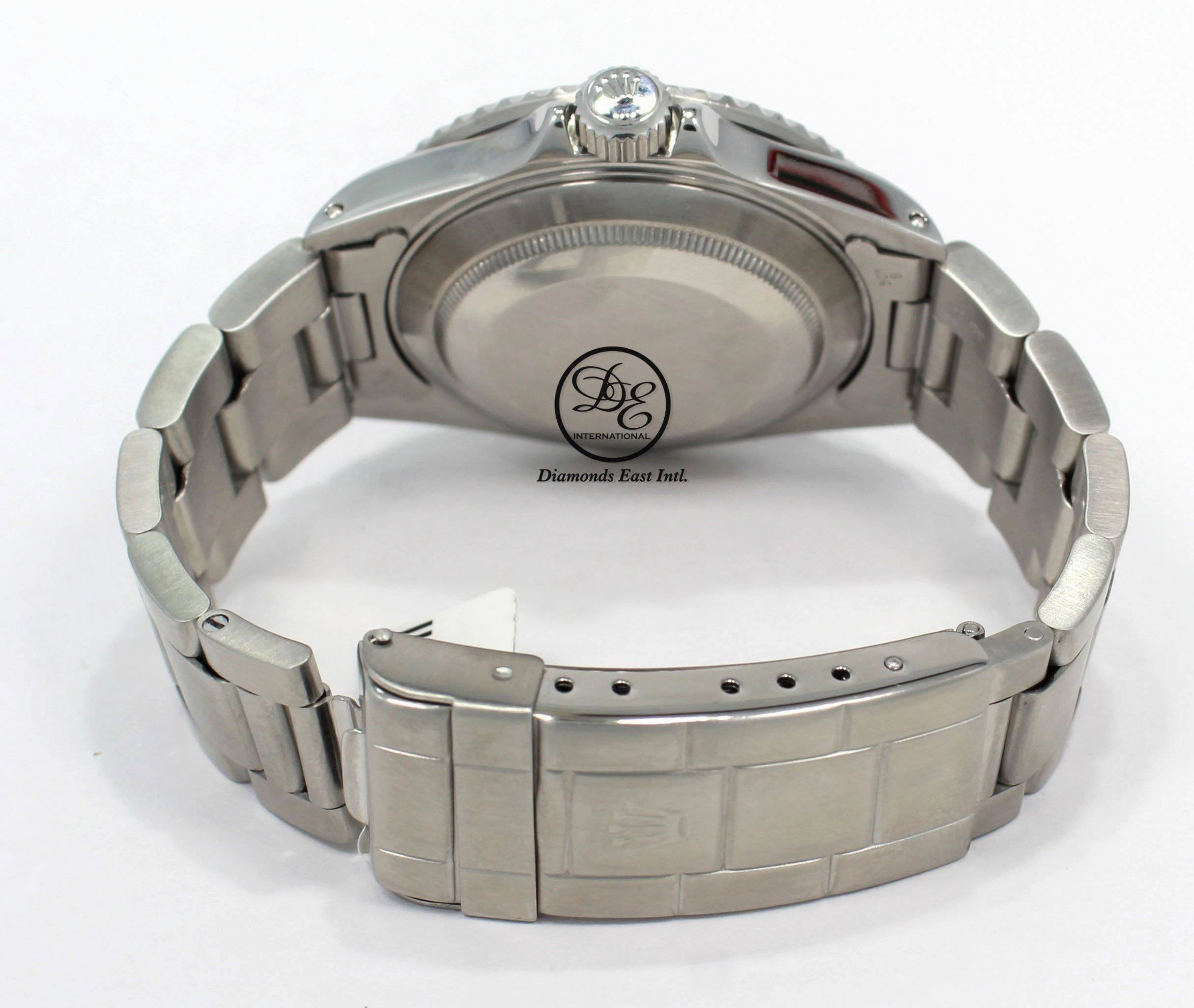 Rolex Submariner Date 16610 Oyster Date Ss Green Bezel Men's Watch