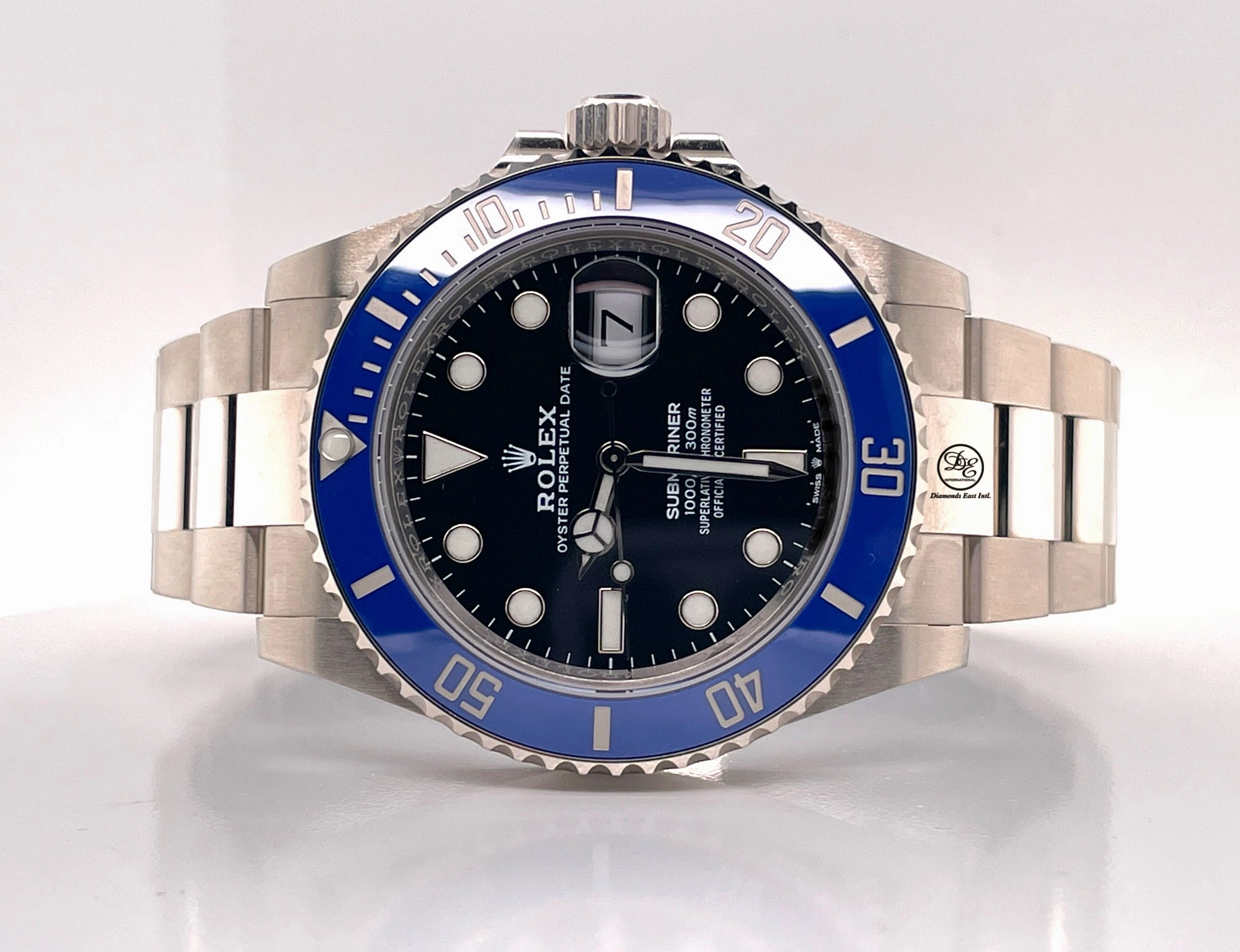 Rolex Submariner Date 41mm White Gold Smurf 126619LB Box And Papers MINT