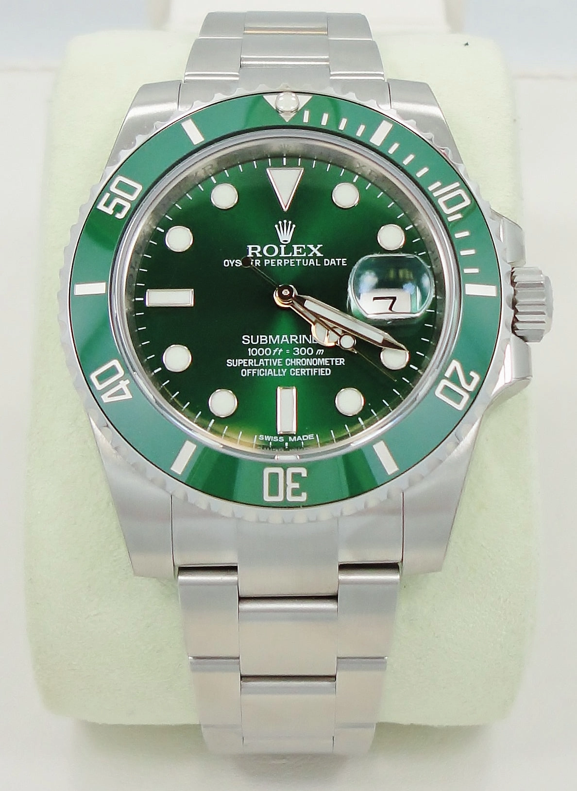 Rolex Submariner Hulk 116610LV Oyster Box And Papers UNWORN FULLY STICKERED!!