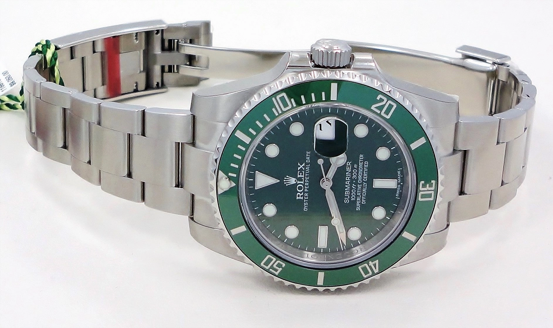 Rolex Submariner Hulk 116610LV Oyster Box And Papers UNWORN FULLY STICKERED!!