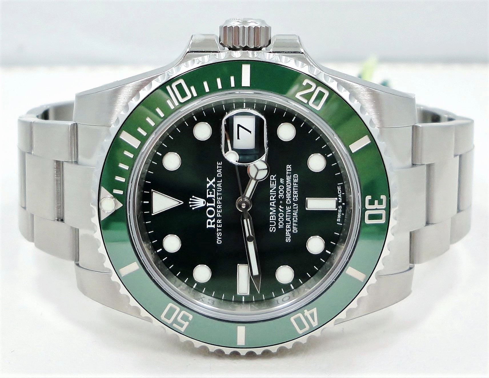 Rolex Submariner Hulk 116610LV Oyster Box And Papers UNWORN FULLY STICKERED!!