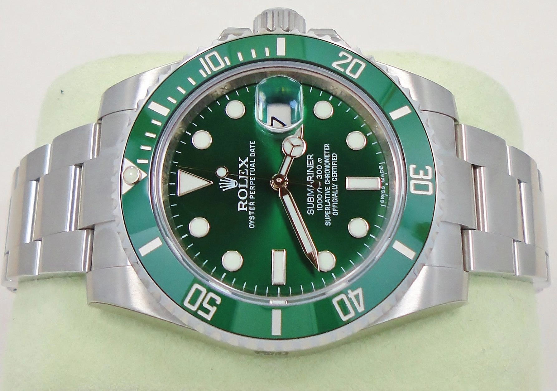 Rolex Submariner Hulk 116610LV Oyster Box And Papers UNWORN FULLY STICKERED!!