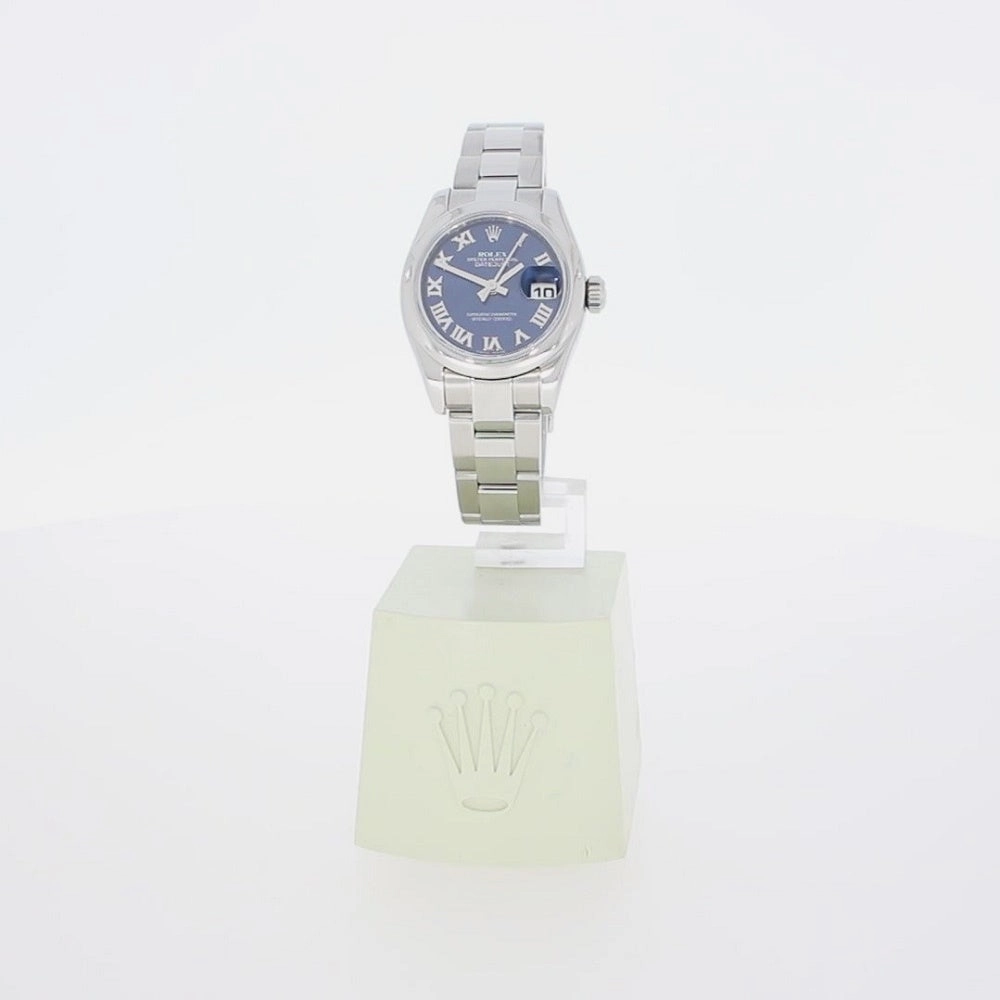 Rolex Watch Pre Owned Oyster Perpetual Lady Datejust 179160 RW0629 Papers (2016)