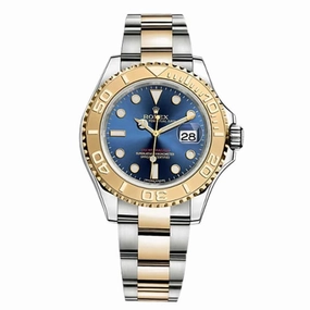 Rolex Yachtmaster 40mm - Ref: 16623BL - Blue Dial, Two Tone Stainless Steel & 18K Yellow Gold Oyster Bracelet Men's Watch