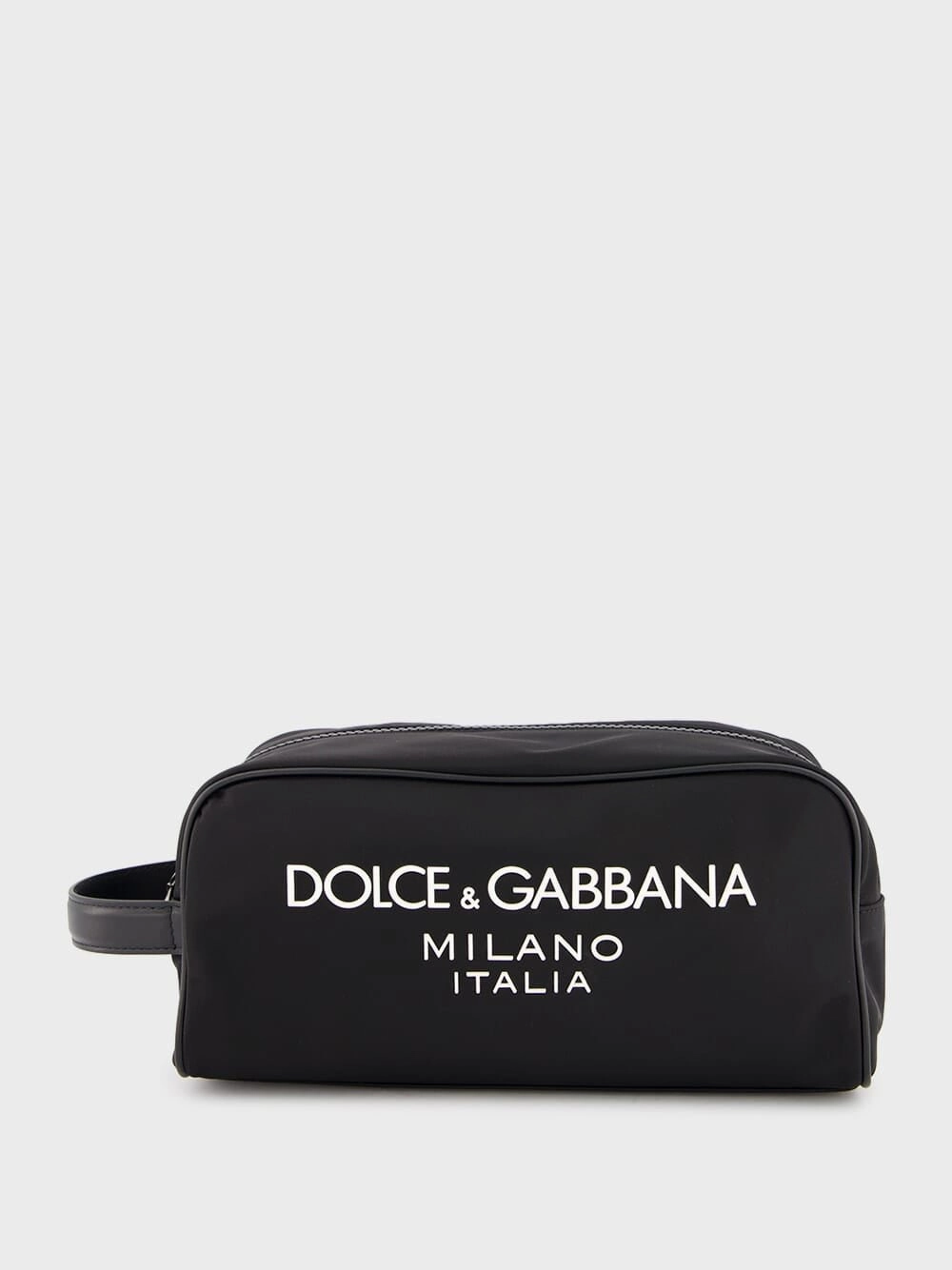 Rubberized Logo Toiletry Bag