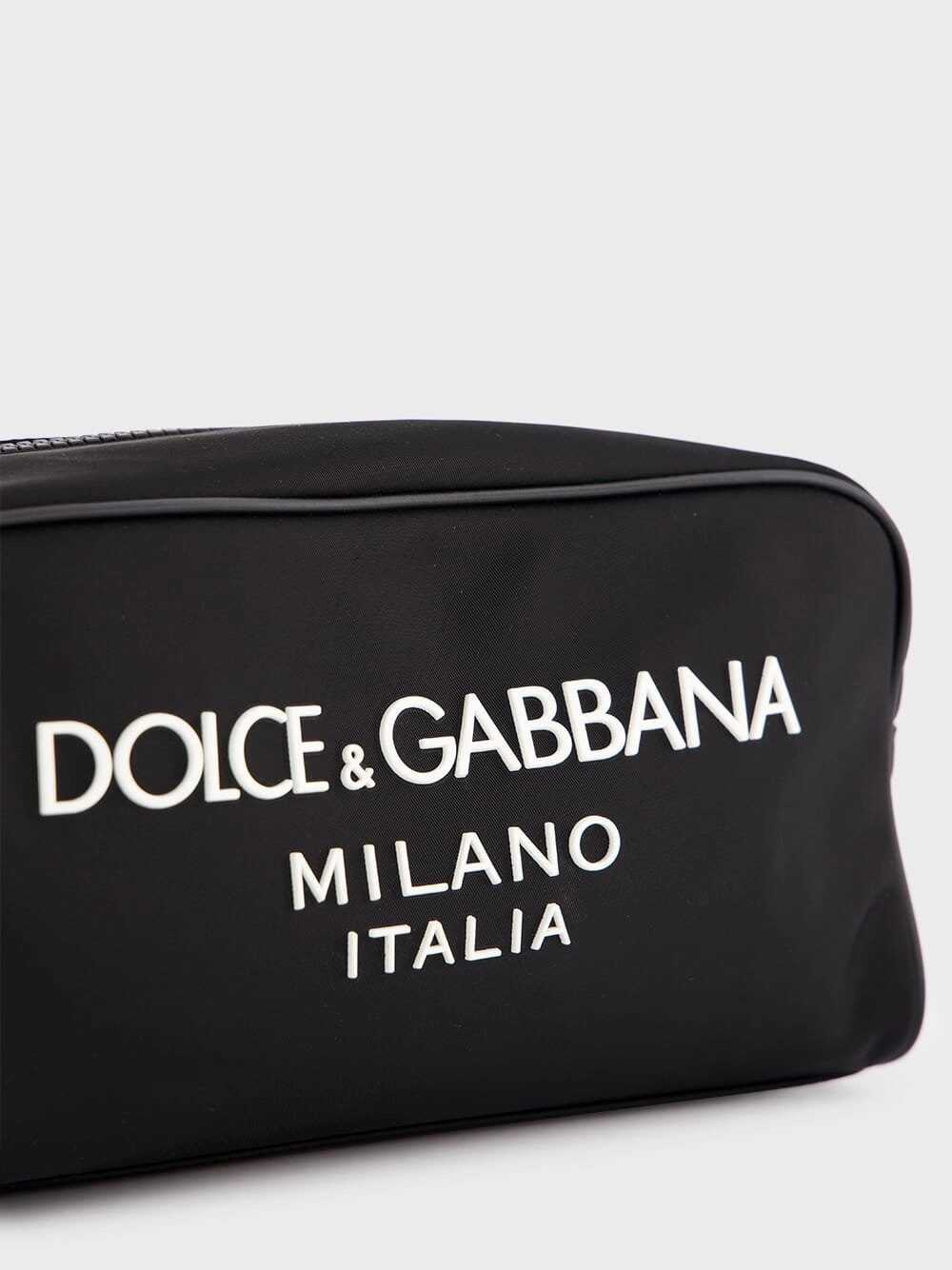 Rubberized Logo Toiletry Bag