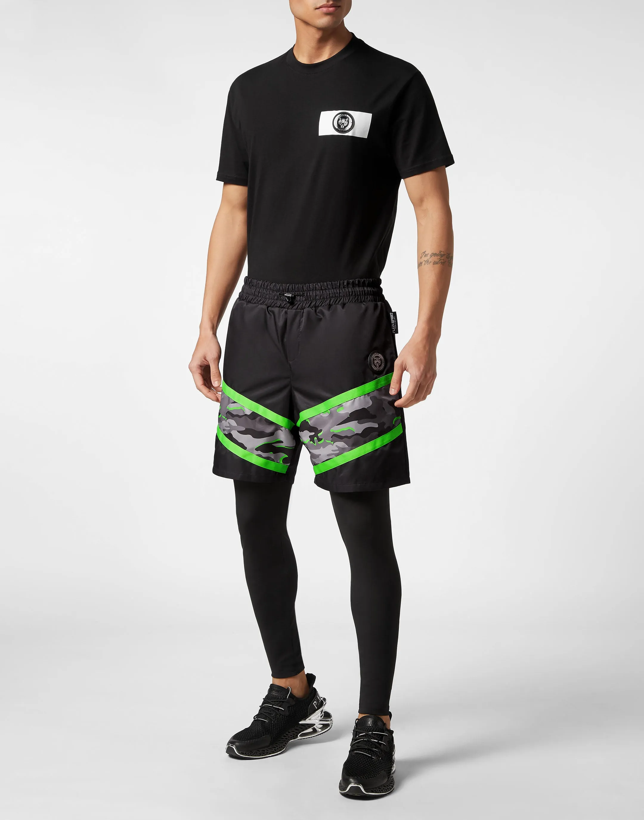 Running Pants Neon Amazon Edition (Camouflage)