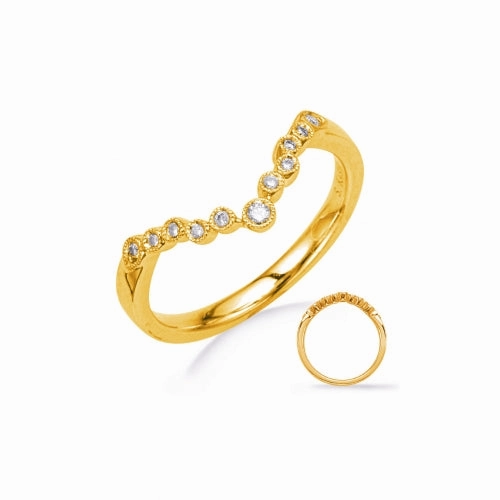 S Kashi & Sons Curved Wedding Band EN8044-B6X4MYG