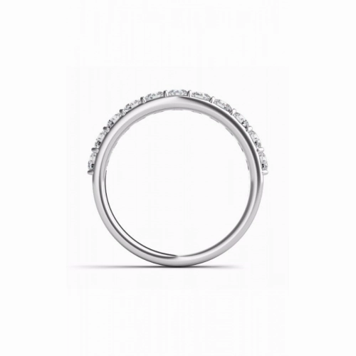 S Kashi & Sons Prong Set Wedding Band EN7346-BWG