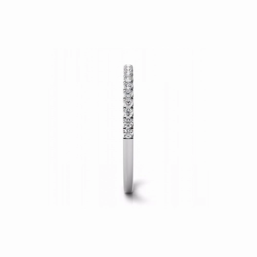 S Kashi & Sons Prong Set Wedding Band EN7442-BWG