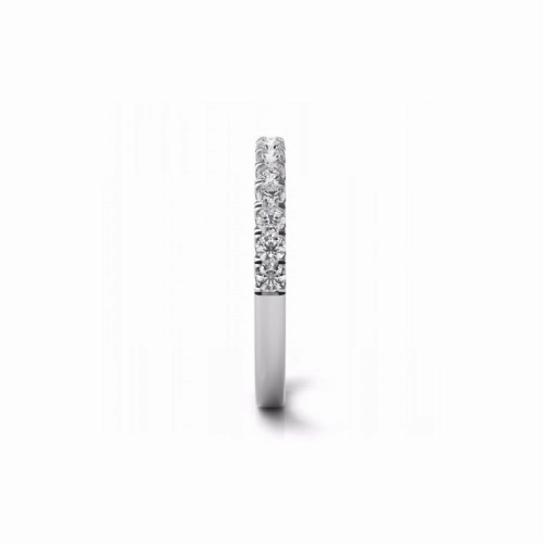 S Kashi & Sons Prong Set Wedding Band EN7486-BWG
