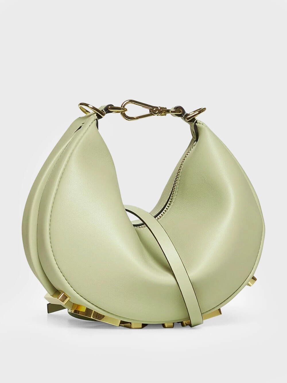 Sage Green Fendigraphy Mini Bag