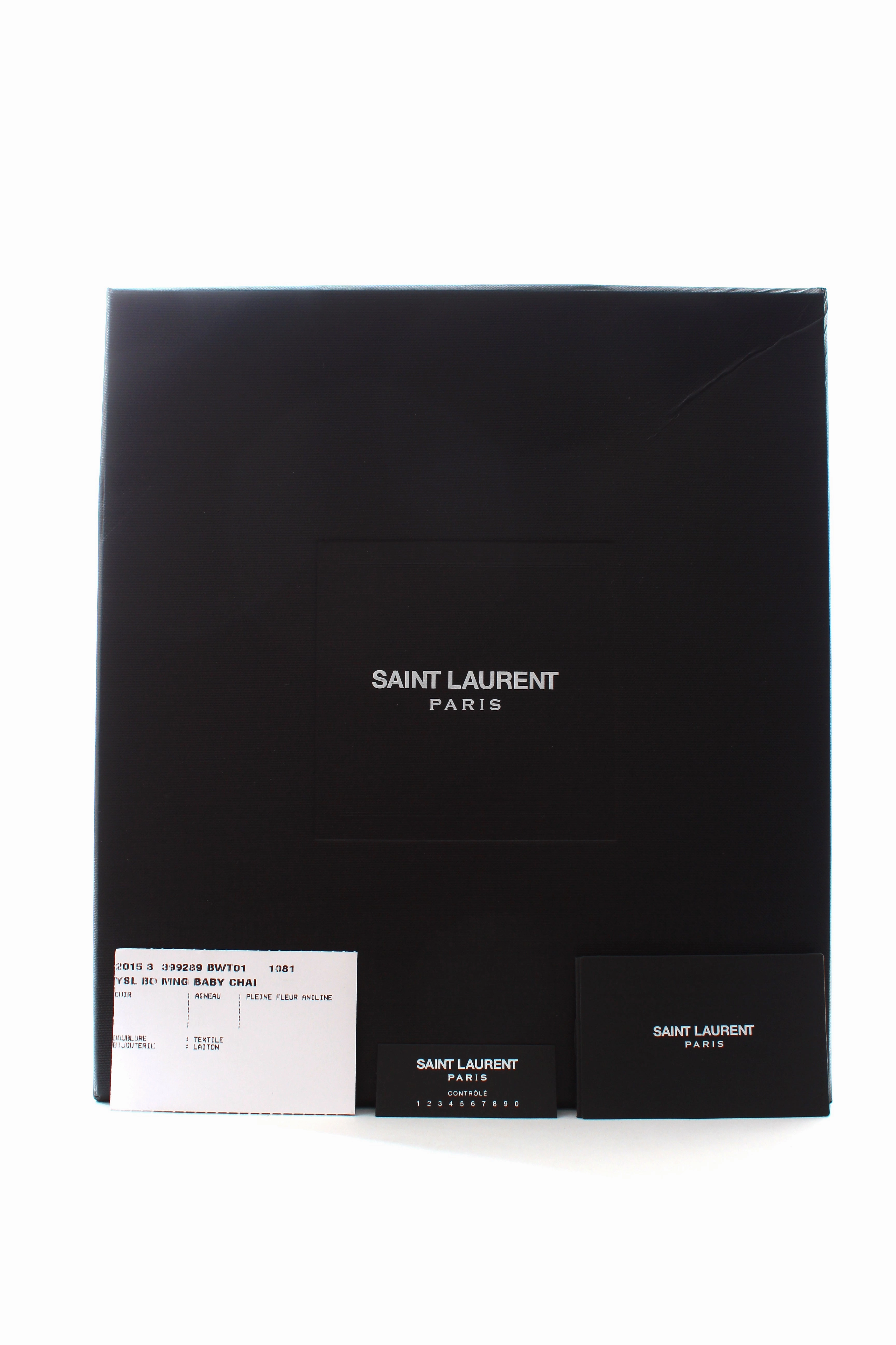 Saint Laurent Classic Monogram Quilted Leather Baby Shoulder Bag