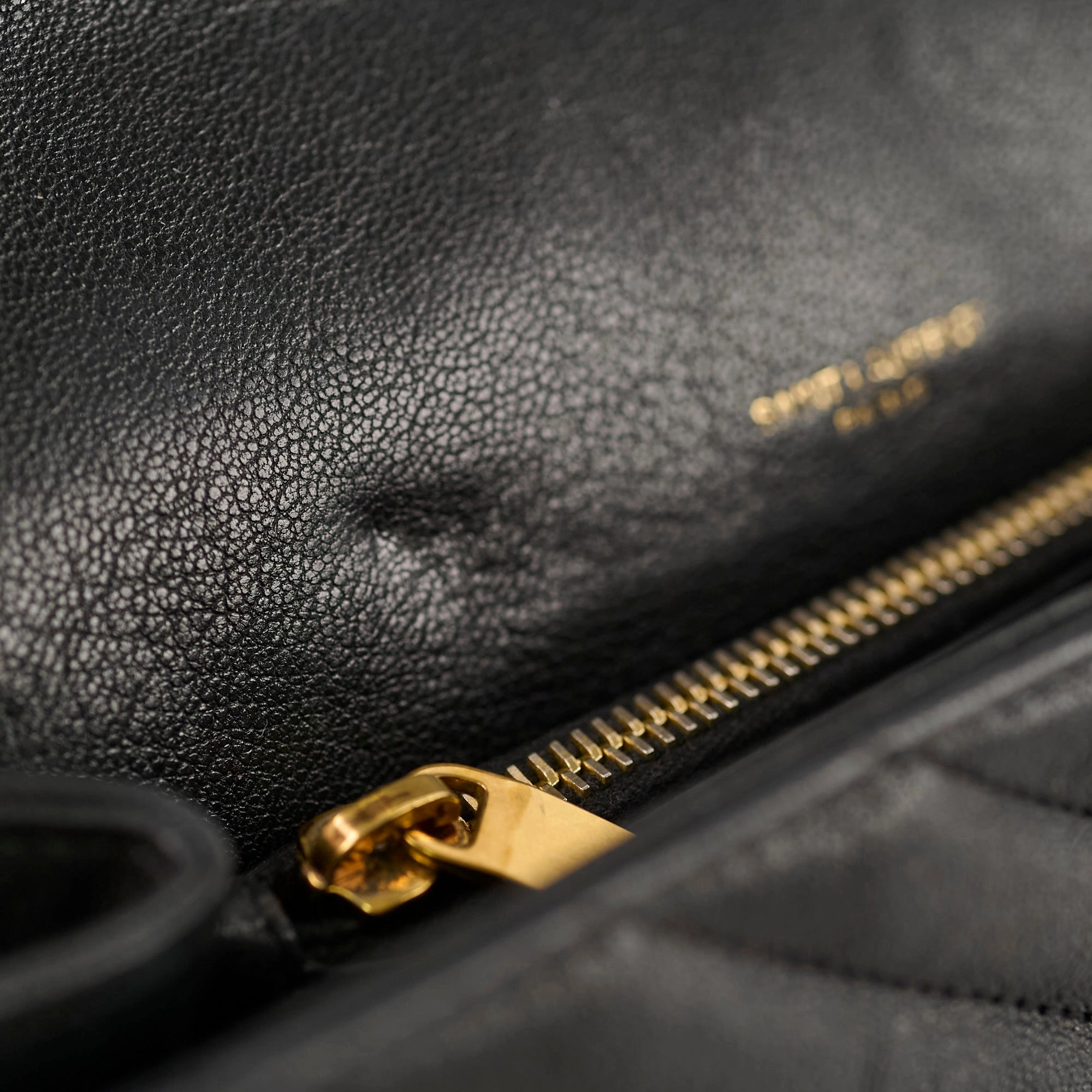Saint Laurent College Small Black