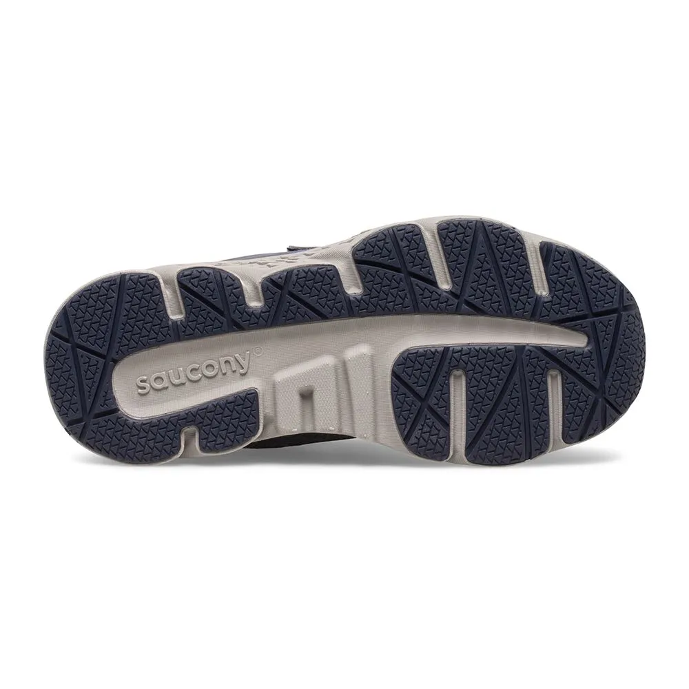 Saucony Navy/Grey/Red Wind Shield A/C Children??s Sneaker