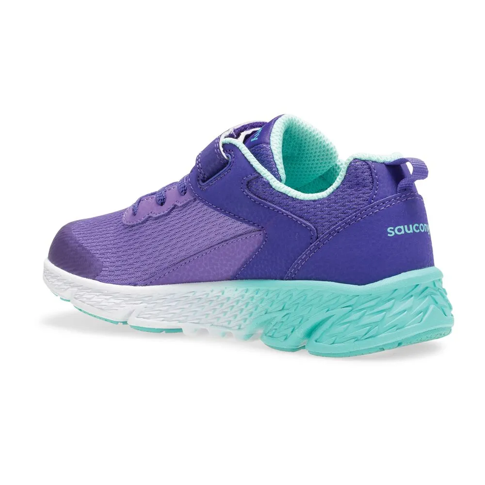 Saucony Purple Wind A/C Children??s Sneaker