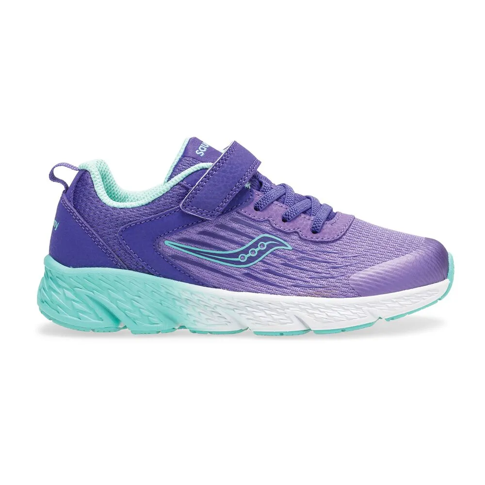 Saucony Purple Wind A/C Children??s Sneaker