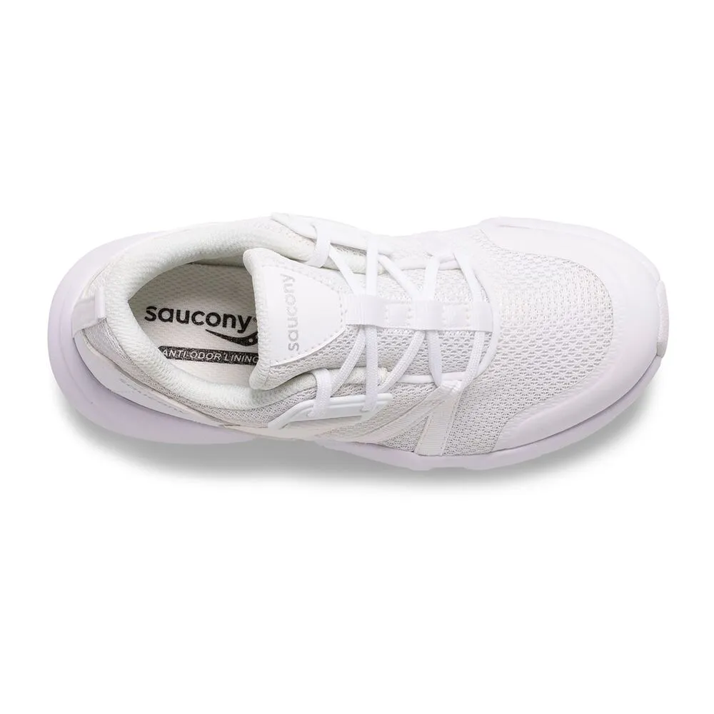 Saucony White Vertex Children??s/Youth Lace Sneaker