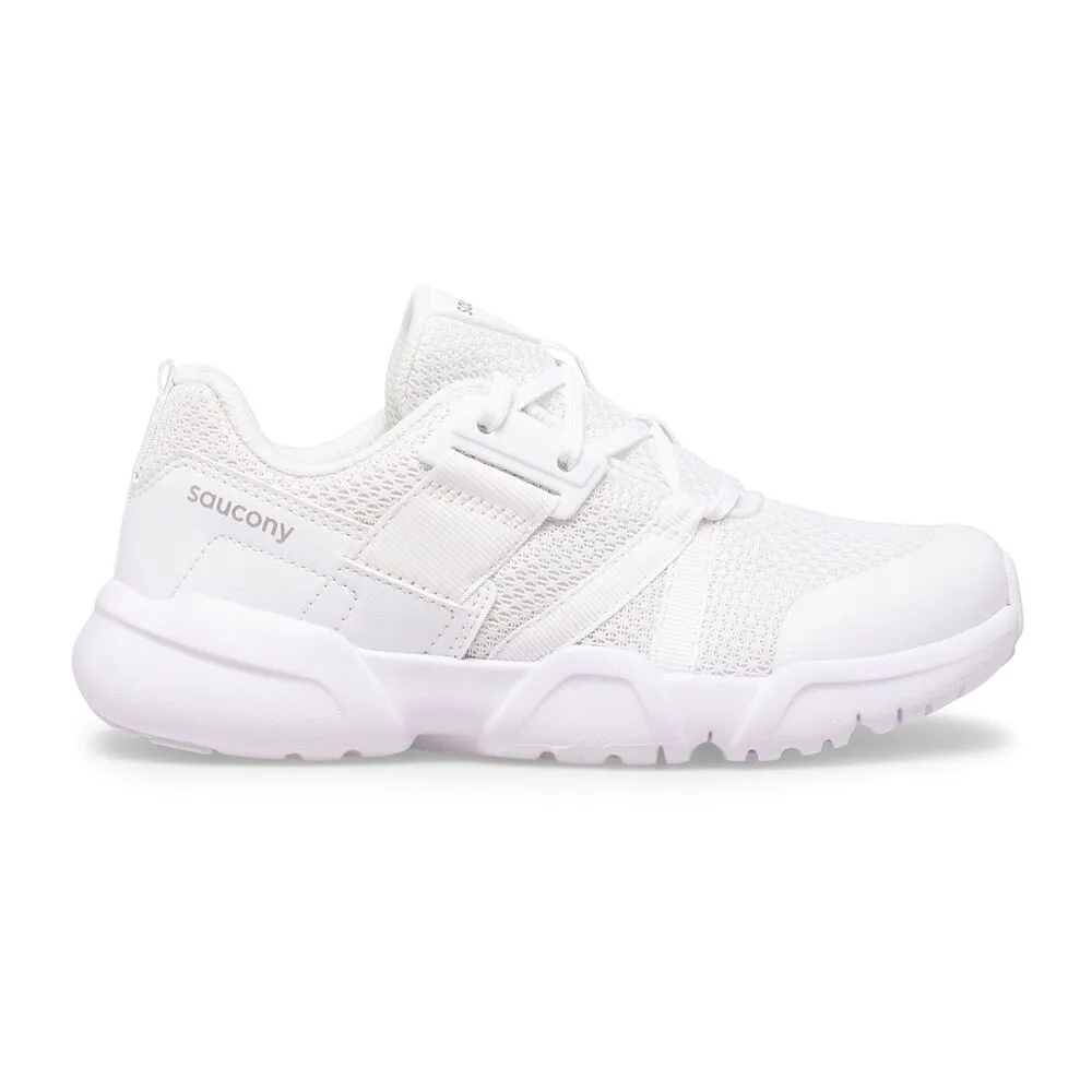 Saucony White Vertex Children??s/Youth Lace Sneaker